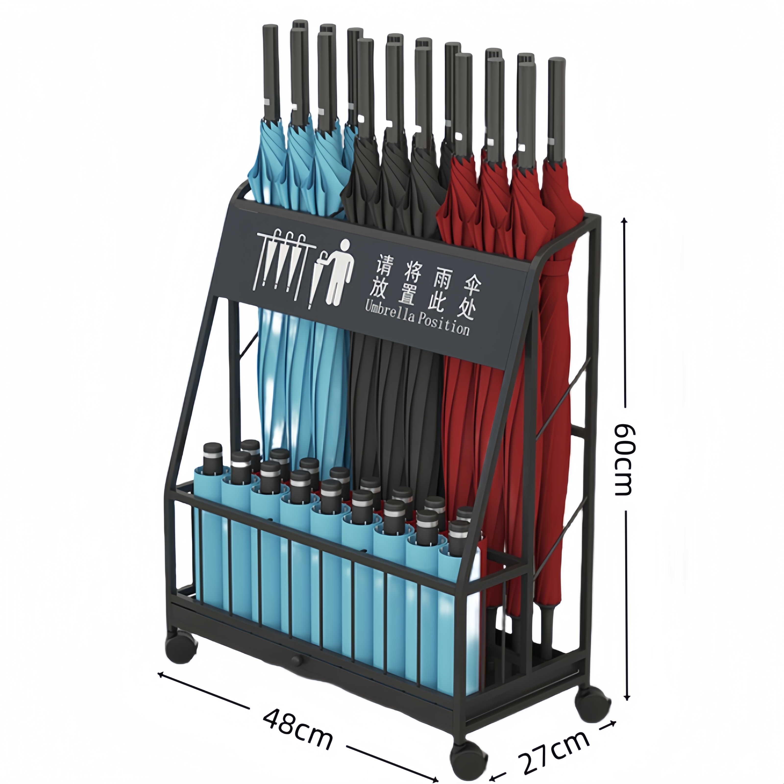 怡卓欧雨伞架雨伞收纳架个高清大图