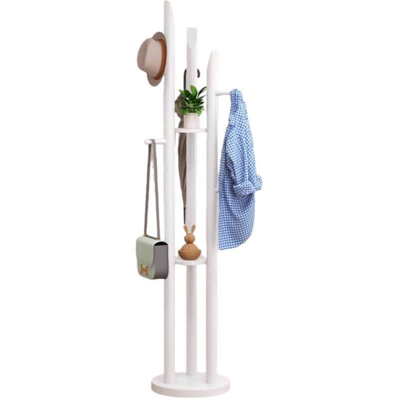 演发 实木衣帽架38*176cm 个高清大图