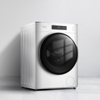 美的(Midea)MG120T1WD3 初见 12公斤全自动智能滚筒洗脱一体洗衣机 家用白色 12KG大容量 溶旋风科技