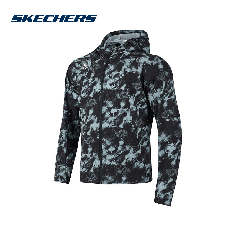 斯凯奇(Skechers)2024男舒适户外休闲百搭运动夹克P324M022/048M