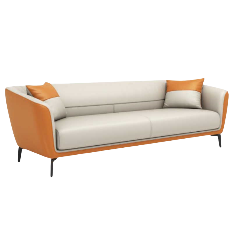 铭思达会客沙发三人位张高清大图