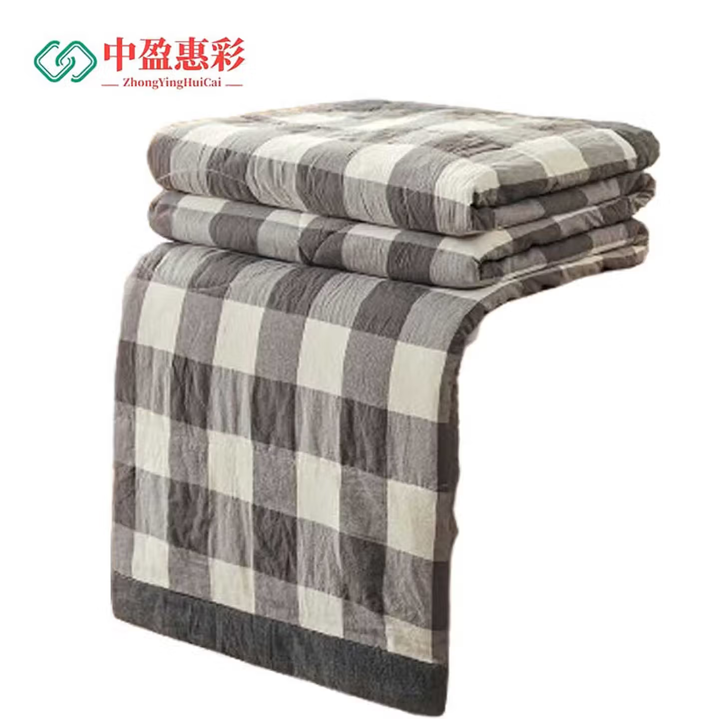 中盈惠彩 新疆棉花夏凉被 全棉可机洗 XJMH1 150*200cm 1条高清大图