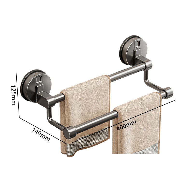 豫汉迎吸盘毛巾架 吸盘毛巾架400*140*125mm个