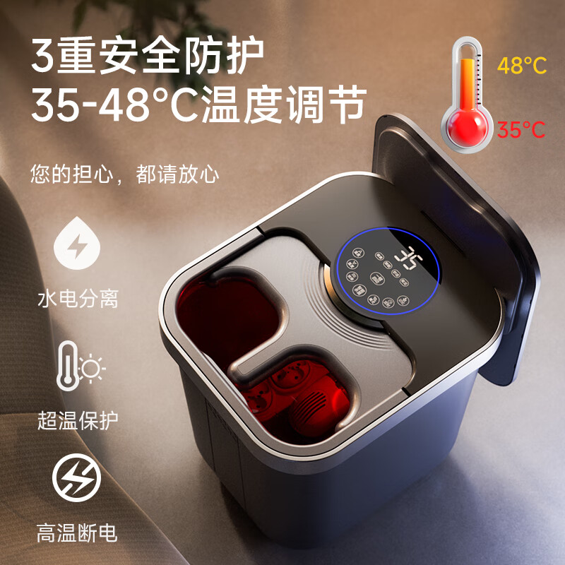 凯诗捷(KASJ)Z201泡脚桶露华灰高清大图