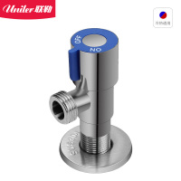 联勒/uniler 至尊SUS304不锈钢角阀套装加厚冷热水三角阀止水阀TR-S500