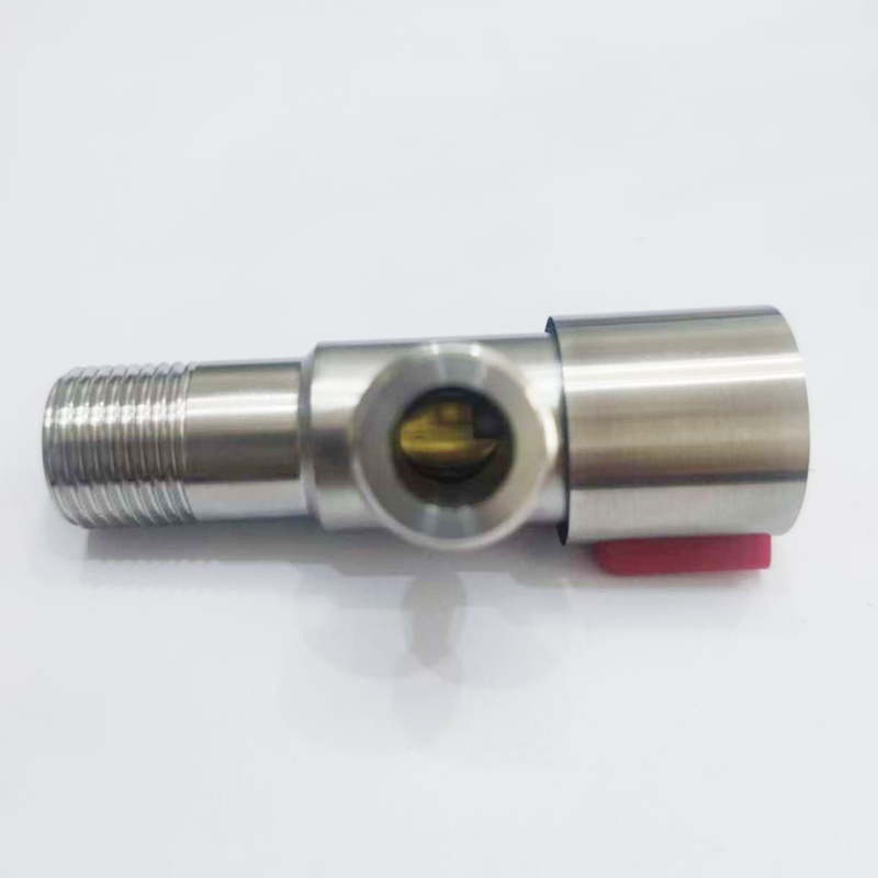 欣欣妍宸 热水角阀 不锈钢4分/个高清大图