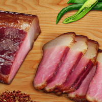 美缀美土猪老腊肉250g重庆四川特产咸肉腊味腊肠农家自制烟熏肉