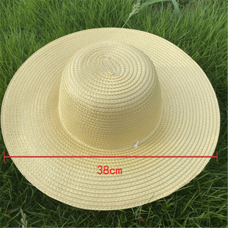 夏季男女防晒帽农民草帽遮阳帽子40cm款10顶起发