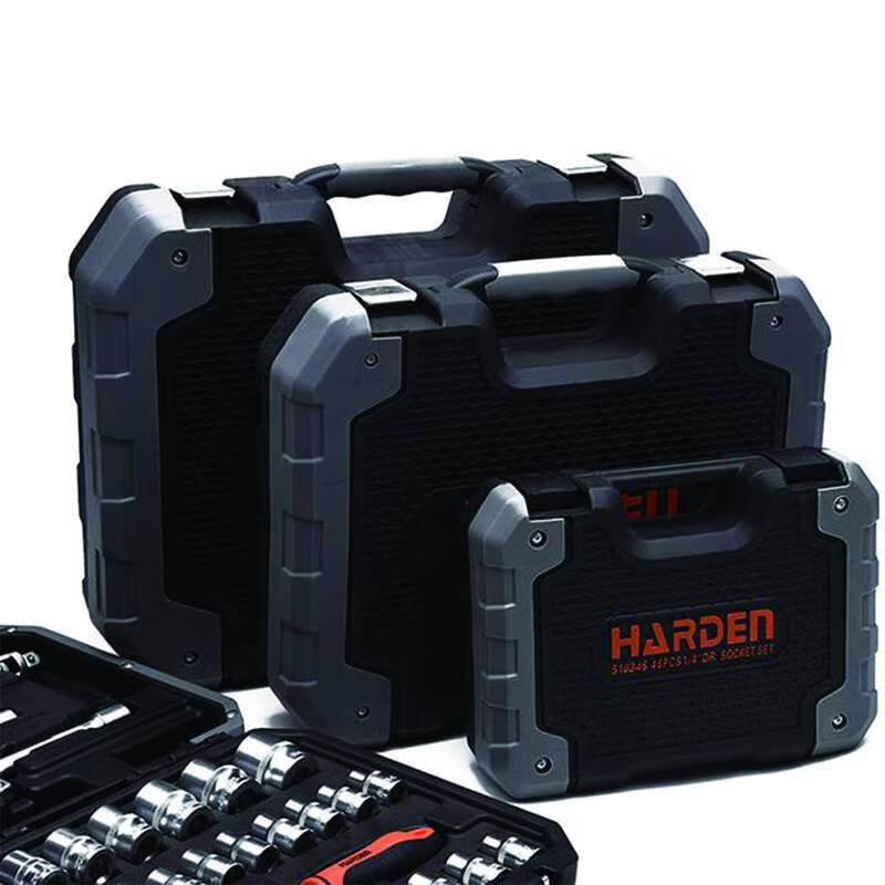 汉顿汉顿27件套3/4“ 套筒组套套装快速棘轮扳手套装工具510827工具箱 27件套 510827高清大图