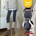 鲨鱼裤女外穿春秋薄款高腰收腹提臀健身瑜伽裤芭比紧身咖色打底裤 M【96-110斤】 深咖【芭比款】