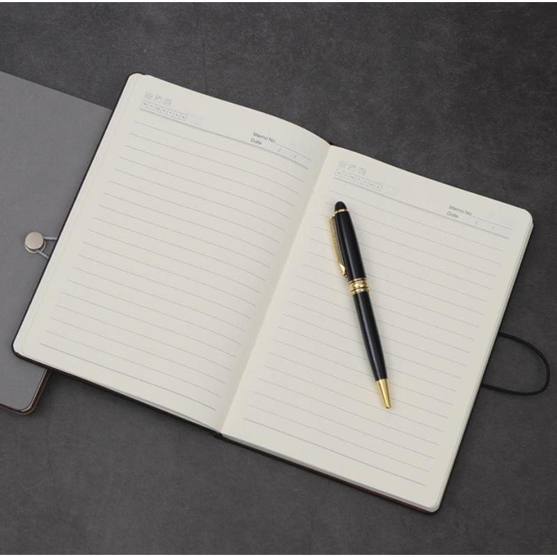 商务笔记本带笔定制logo创意文具日记本子定做