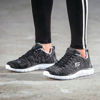Skechers斯凯奇男鞋休闲鞋新款轻便透气系带舒适运动鞋999731