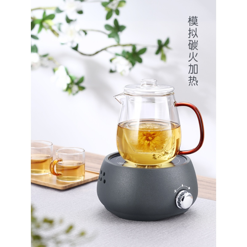 陶瓷电陶炉煮茶炉煮茶器静音泡茶电磁炉小型烧水电陶炉