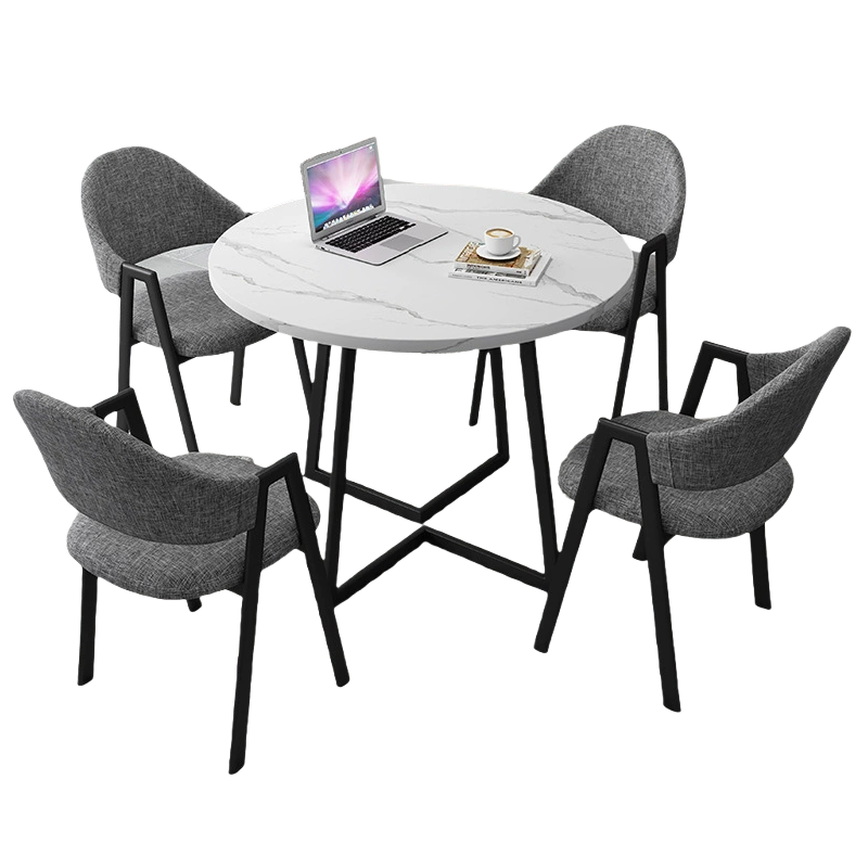 蕃蒂洽谈桌椅90cm套高清大图