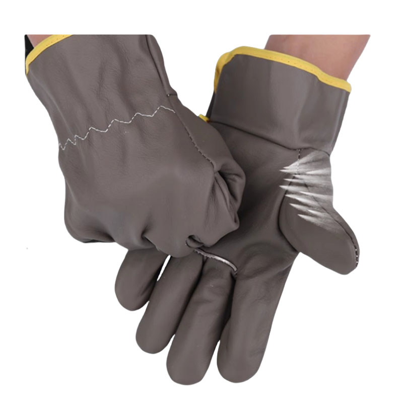 泽奋 电焊手套 牛皮 副高清大图