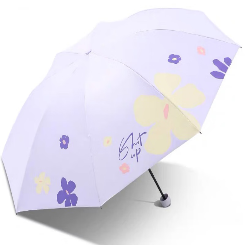 天堂伞三折晴雨两用伞常规尺寸单人款夏天的风高清大图