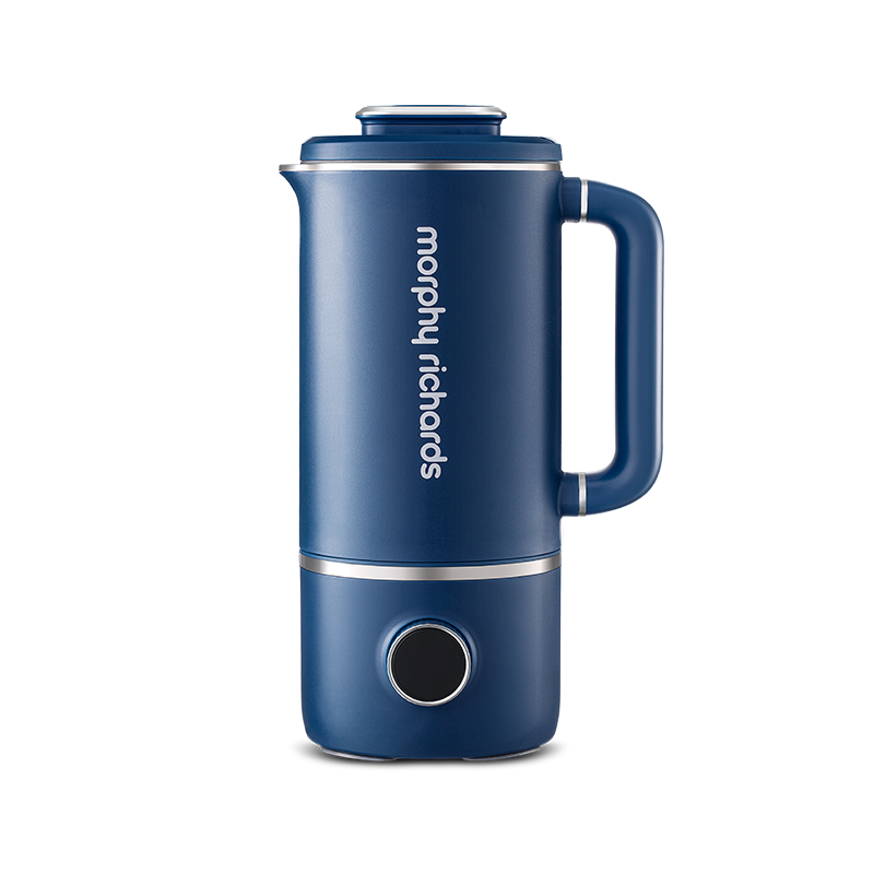 摩飞(Morphyrichards) 破壁机家用迷你 多功能加热豆浆机养生壶一机两用MR8200 轻奢蓝高清大图