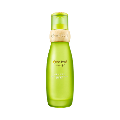 一叶子植物酵素保湿乳100ml 保湿爽肤乳女学生乳控油平衡提亮肤色收缩毛孔清洁乳液护肤品