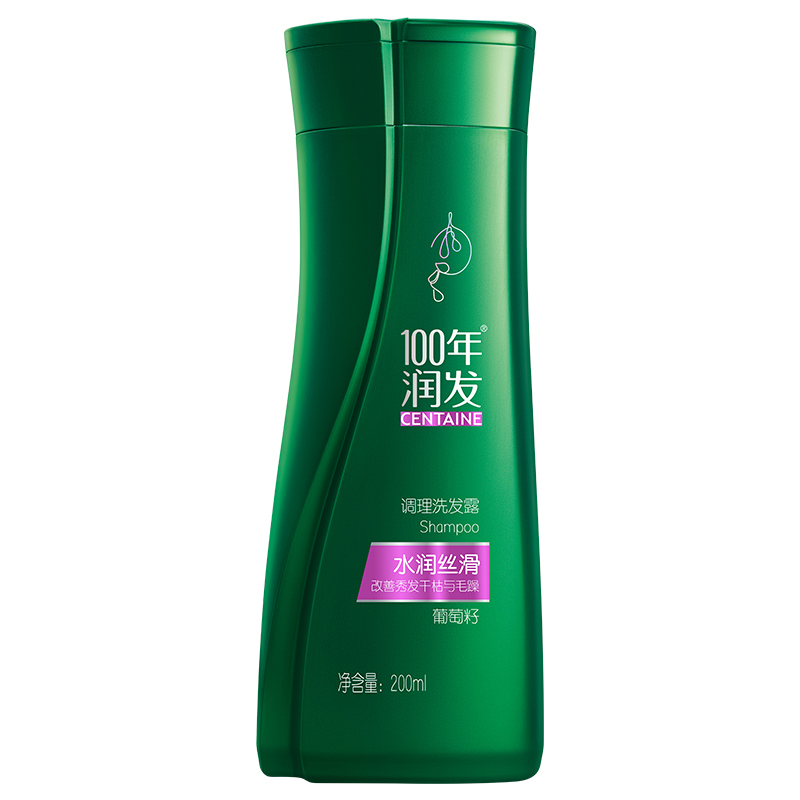 100年润发水润丝滑调理洗发露200ml