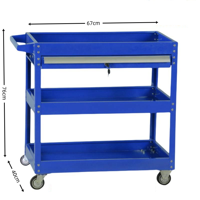 怡卓欧 手推车带抽屉个