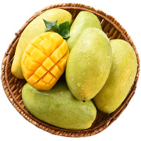 【中华特色】田阳馆 越南玉芒青皮芒果10斤带箱精选大果新鲜水果华南