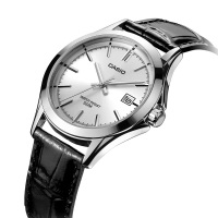 卡西欧(CASIO)手表 指针系列商务时尚简约防水石英男表 皮带