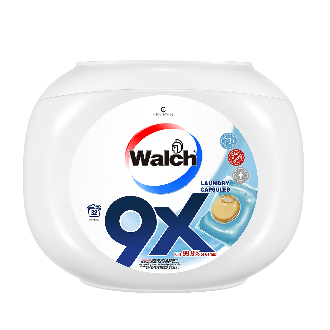 威露士9X除菌洗衣珠12g*32粒 单位:盒