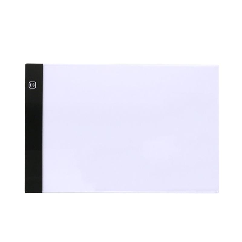 A5 A4 A3拷贝台LED动漫绘画拷贝台书法练字工具临摹板绘画-A4无刻度（200×300mm）三档调光+USB线