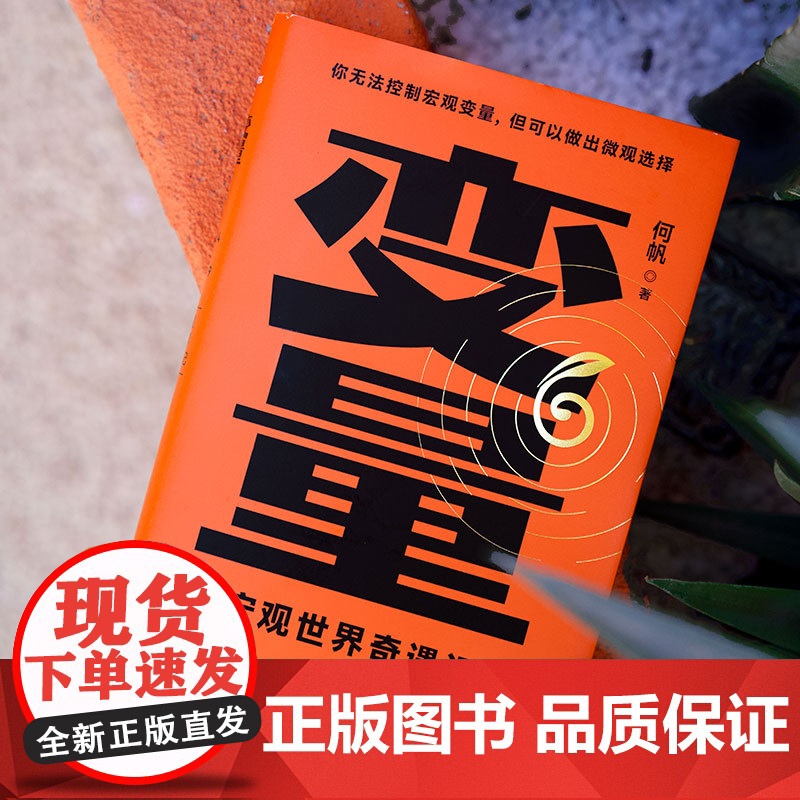 变量6:宏观世界奇遇记:为了不下牌桌的创新 何帆年度力作 逻辑思维得到罗振宇2024-2025跨年演讲 正版书籍高清大图