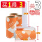 强力除毛器阿斯卡利(ASCARI)可水洗粘毛器粘毛滚筒硅胶毛器床上衣服超大滚刷沾毛 小号粉色_N
