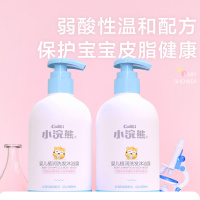 小浣熊婴儿植润氨基酸洗发沐浴露二合一300ml温和亲肤弱酸性婴幼儿童