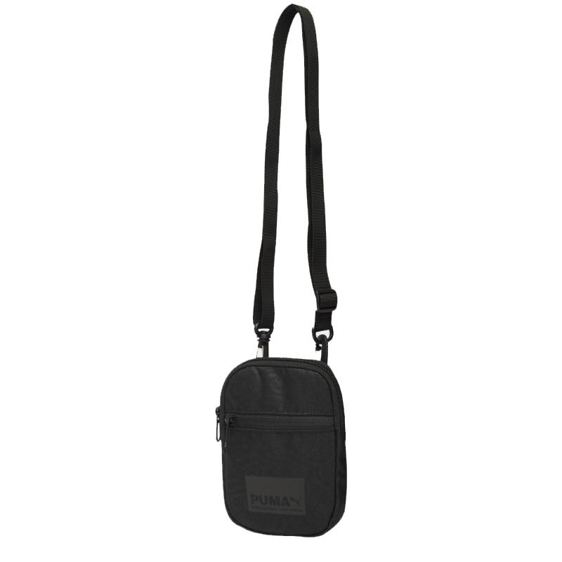 彪马(Puma)Street Portable男女黑色休闲小肩包077013 01