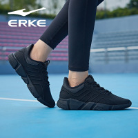鸿星尔克(ERKE)2018新款女鞋防滑EVA耐磨跑步舒适休闲减震训练女士跑步鞋12118414132