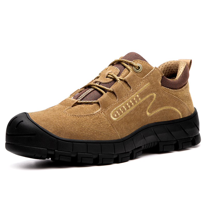 tmwed9170防砸防穿刺反绒皮橡胶底四季款劳保鞋