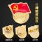 标准党徽胸章为人民服务 蝴蝶扣 10枚装(七包服务)