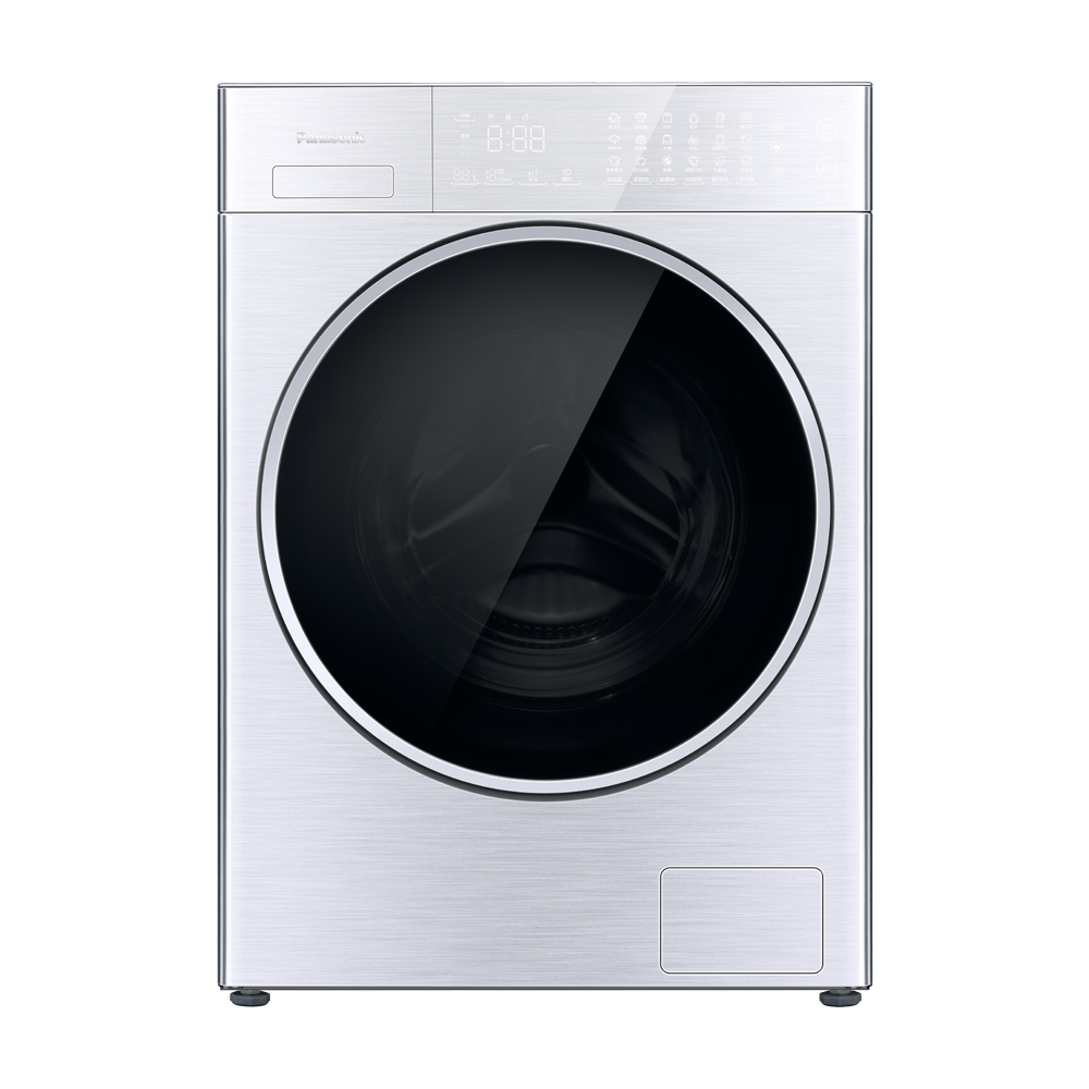 XQG100-L18R松下滚筒洗衣机10kg全自动除螨除菌 WiFi智控 强力去污 光动银除菌