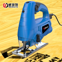 威锐特电动曲线锯家用电锯多功能往复木板线锯切割机木工工具 激光专业锯（工具箱）送20锯条抖音
