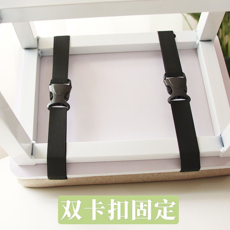 [48小时发货]竹子坐垫夏季凉垫学生教室屁股屁垫板凳透气上班制衣厂凳子冰座垫 四季款(沉稳紫) 34*24*3cm(厚度