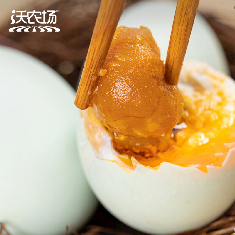 沃农场烤鸭蛋1.3kg(65g*20枚)/盒高清大图