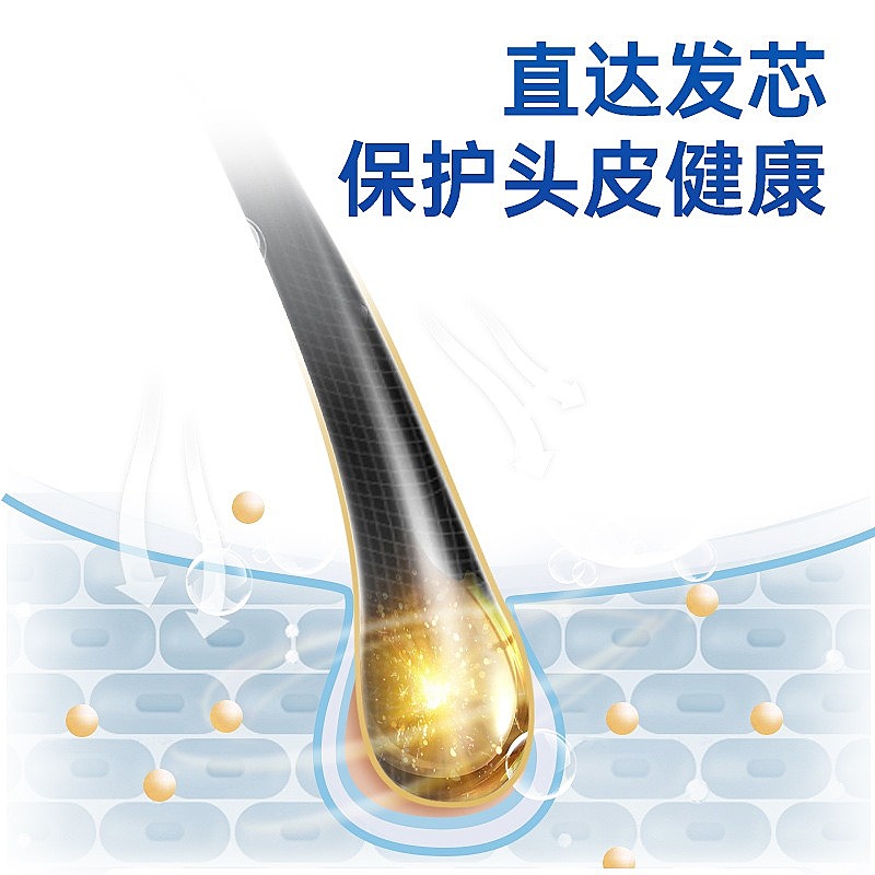 威露士300ml威露士凝萃洗发露润养洗发水柔顺改善毛躁男士女士洗头膏 300ml-佛手柑高清大图