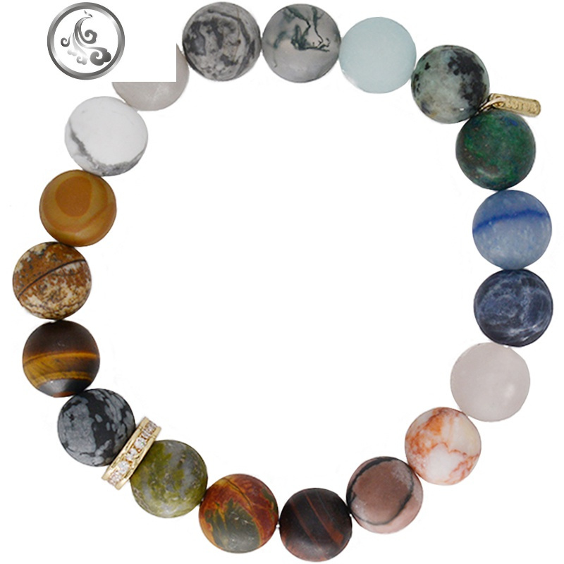 12星座小星球宇宙行星天然石许愿愿望手链女情侣男手串jimi