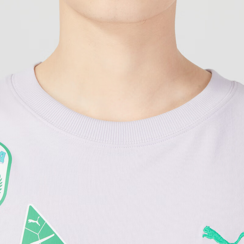 彪马(Puma)男装女装 2023夏季运动服健身训练潮流时尚舒适透气圆领短袖T恤 623251-17