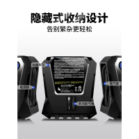 闪电客车载充气泵汽车用便携式小轿车轮胎电动加气打气筒小型家用