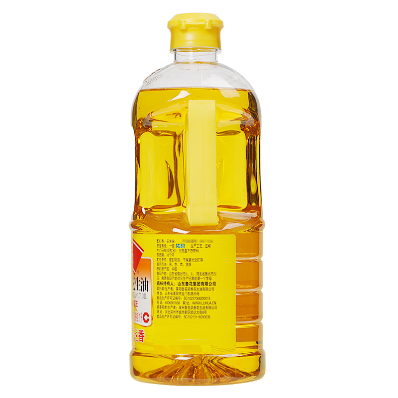 鲁花 花生油 5S压榨一级花生油1L高清大图