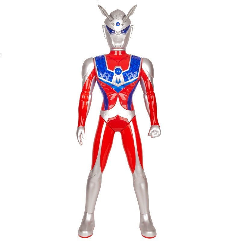景荣奥特曼玩具超大号变身器套装充电儿童玩具礼盒装迪迦银河超人玩具