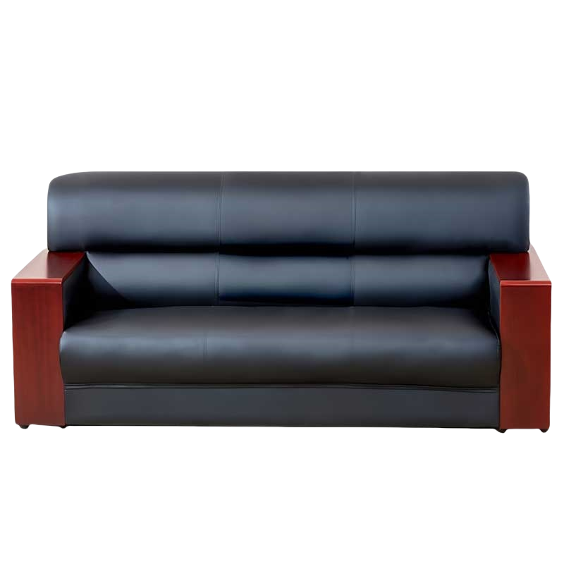 铭思达办公室沙发三人张高清大图