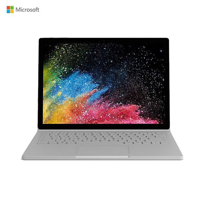 微软(Microsoft)Surface Book 2 15英寸超轻薄二合一设计师平板电脑 笔记本 (i7-8650U 16GB 1TB SSD GTX1060 6G独显 银色)