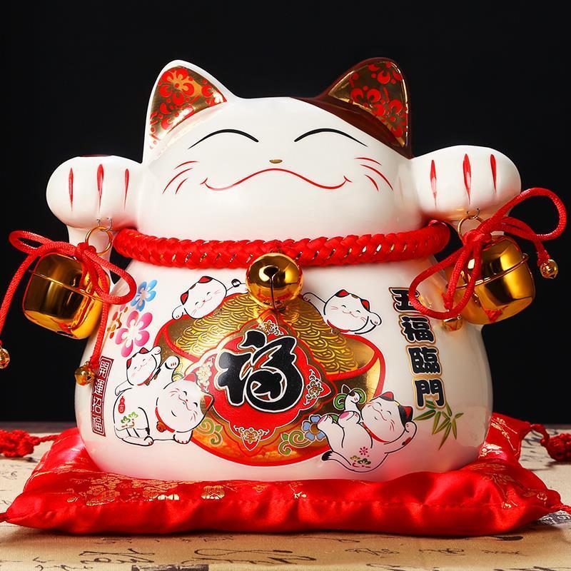 摆件储蓄罐大号存钱罐 新款创意店铺头开业礼品E7|中号千金万两图片