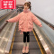 可莉允童装女童冬装棉服外套2022冬季新款棉衣儿童洋气韩版加厚棉袄