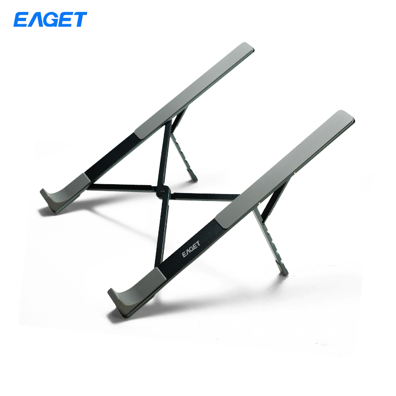 忆捷(Eaget) 笔记本电脑散热支架底座折叠升降式手提平板便携增高可收纳支架Z6